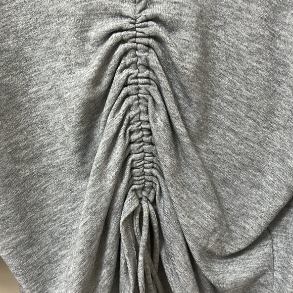 Zara Ruched Front Long Sleeve Shirt - Picture 2 of 4